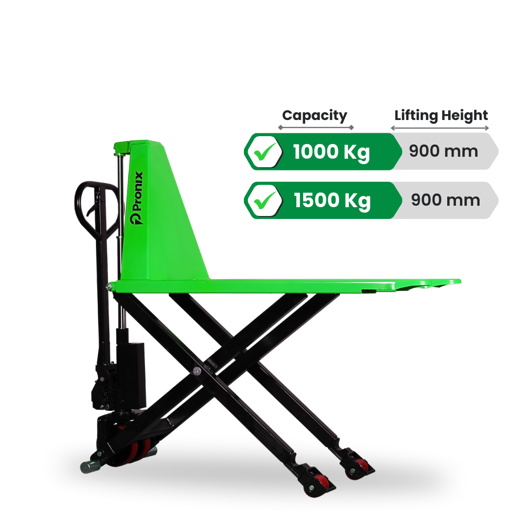 Pronix Scissor Lift Pallet Truck 1.5 Ton With 800mm Lift Height PNXSPT-1510