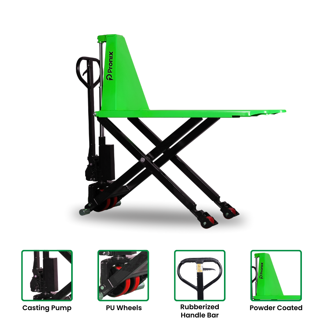 Pronix Scissor Lift Pallet Truck 1.5 Ton With 800mm Lift Height PNXSPT-1510