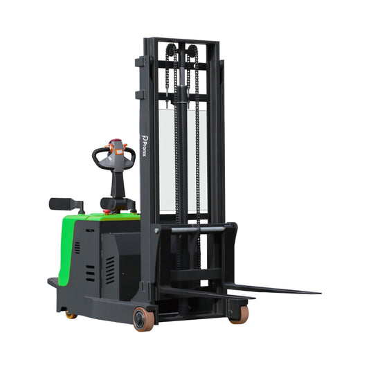 Pronix Electric Counter Balanced Stacker-Rider 1500Kg Capacity, 4.5m Lifting Height PNXCBS-1545
