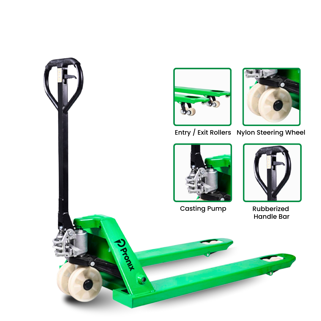 Pronix Hand Pallet Truck 5 Ton With Fork Length 1210x685mm PNXPT-50