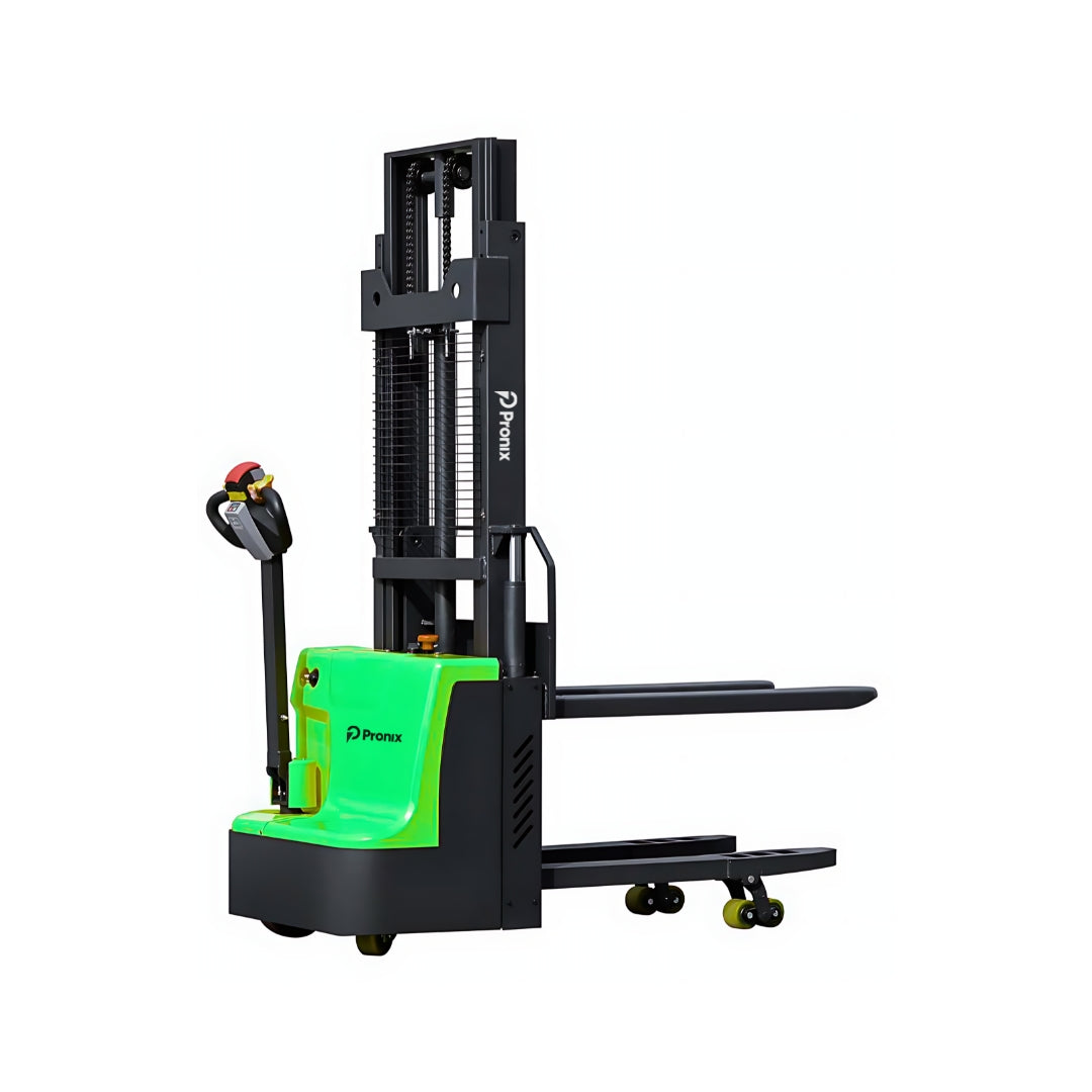 Pronix Fully Electric Initial Lift Stacker 1500Kg Capacity, 1.6m Lifting Height PNXILS-1516