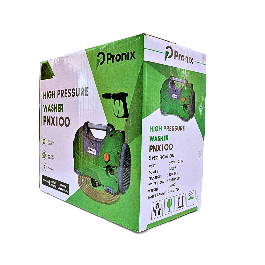 Pronix Portable Pressure Car Washer with 1 Year Warranty Less Water Usage 1800W PNX100