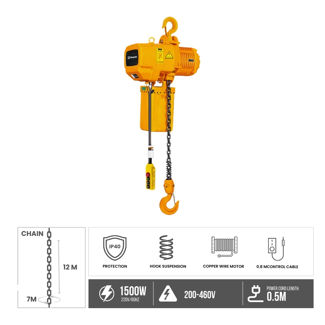 Pronix Electric Chain Hoist PNXECH-1000