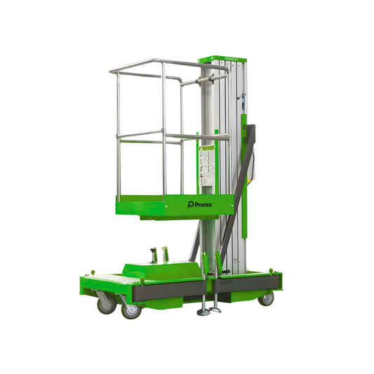 Pronix Aluminium Alloy Vertical Single Mast Lift 150Kg Capacity 6m Lifting Height PNXAALSM-0615