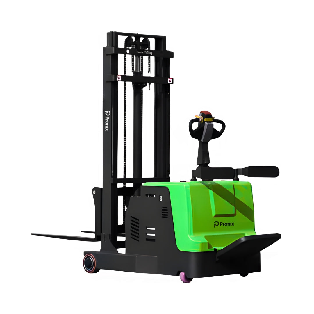 Pronix Electric Counter Balanced Stacker-Rider 1000Kg Capacity, 1.6m Lifting Height PNXCBS-1016