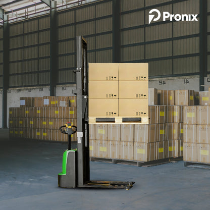 Pronix Fully Electric Stacker 1.5 Ton 1.6m Lifting Height PNXFES-1516