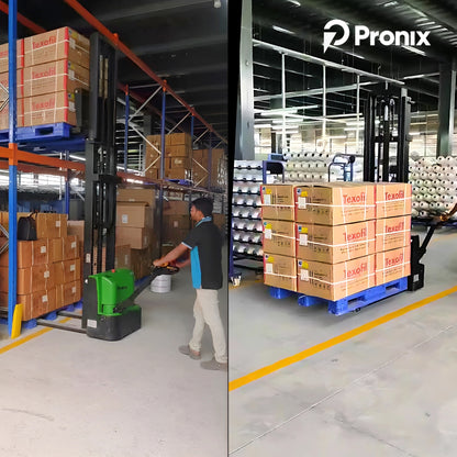 Pronix Fully Electric Stacker 1.5 Ton 1.6m Lifting Height PNXFES-1516