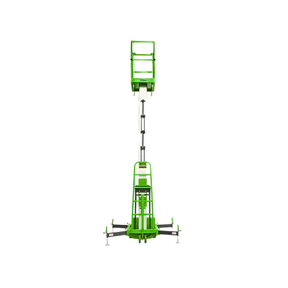 Pronix Aluminium Alloy Vertical Double Mast Lift 200Kg Capacity 8m Lifting Height PNXAALDM-0820