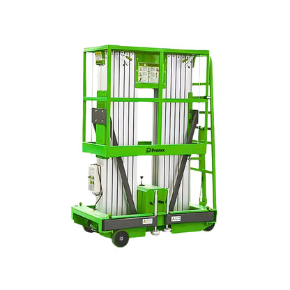 Pronix Aluminium Alloy Vertical Double Mast Lift 200Kg Capacity 8m Lifting Height PNXAALDM-0820