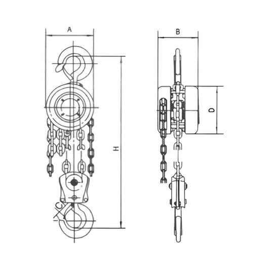Pronix Manual Chain Hoist PNXMH-1000