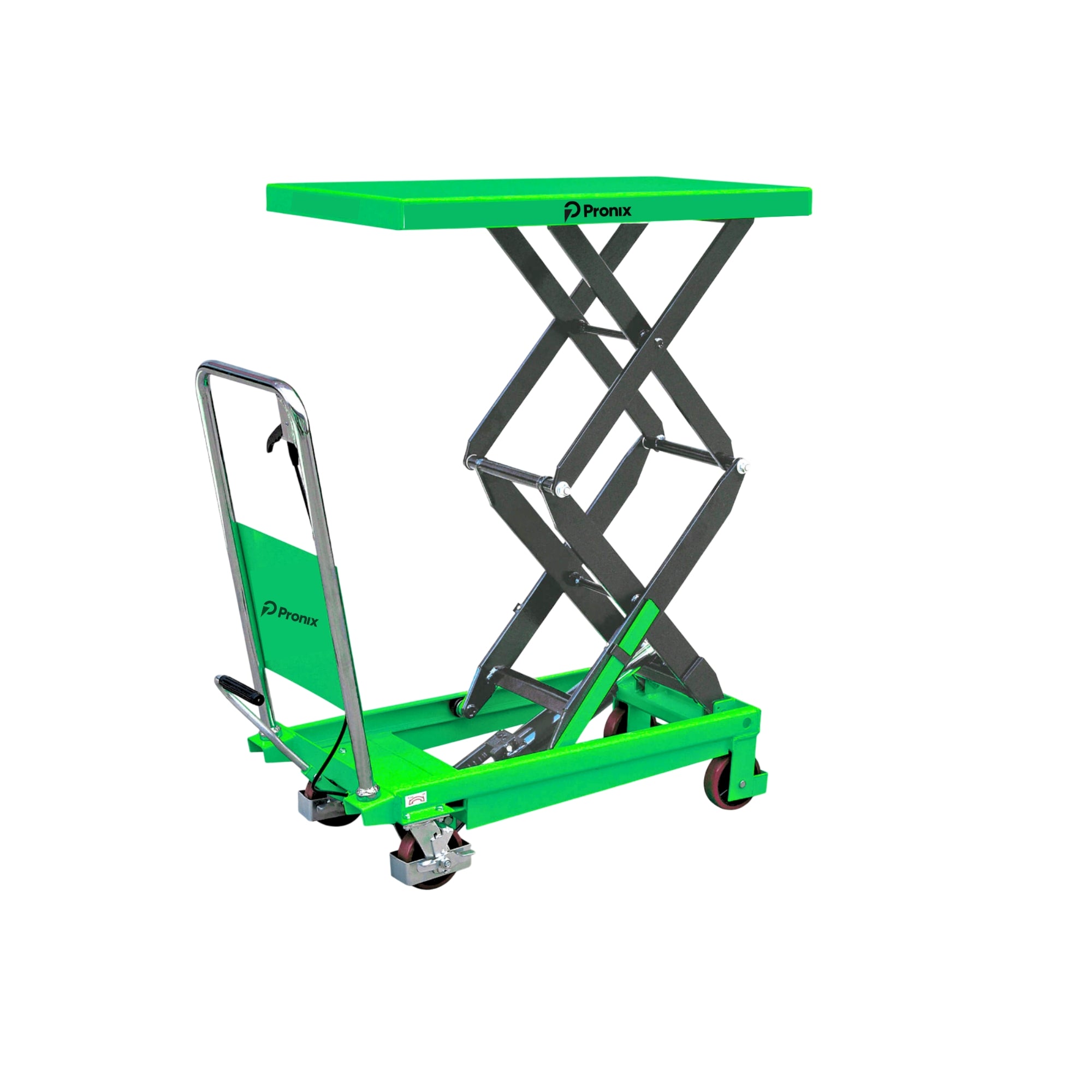 カツリョク Pronix Hydraulic Scissor Lift Table 800Kg With 1.5m Lift Height