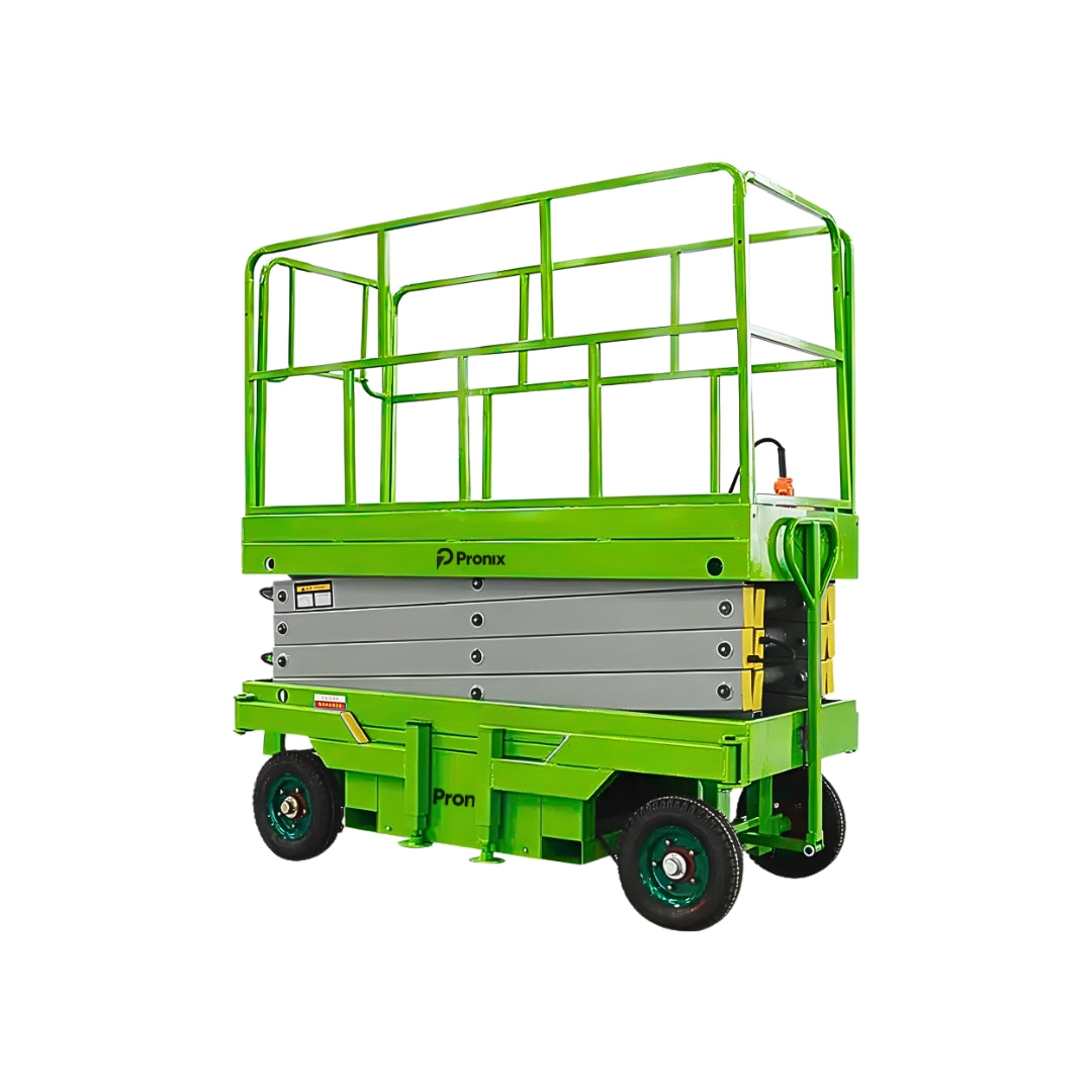 Pronix Mobile Scissor Lift Platform 500Kg Capacity 12m Lifting Height PNXMSLP-1250