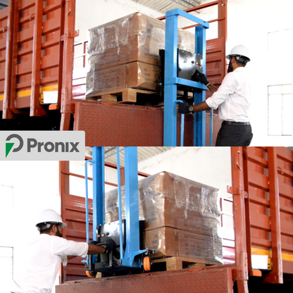 Semi-Electric Self-Loading Stacker with Remote Controller PNXSESLSE-1016 ECO Model-Pronix