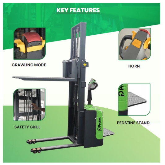 Fully Electric Stacker – Pronixindia.com