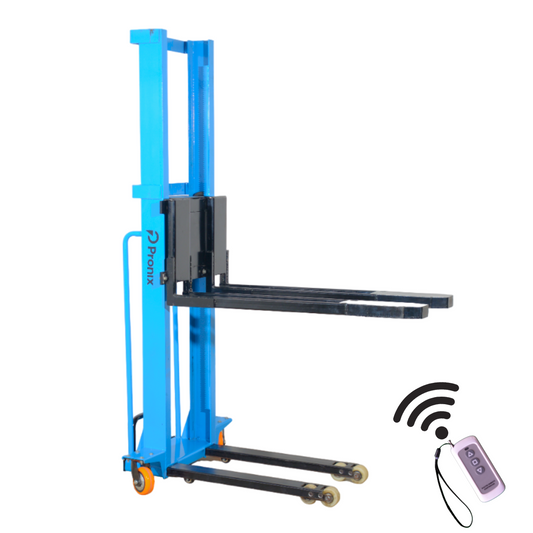 Semi-Electric Self-Loading Stacker with Remote Controller PNXSESLSE-1016 ECO Model-Pronix