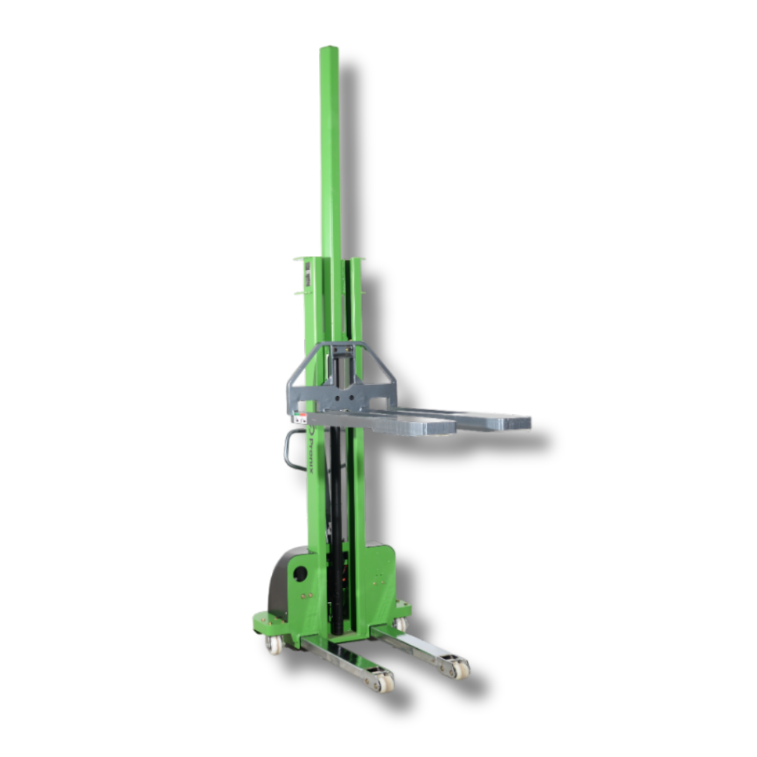 Self Loading All-in-One Stacker Semi-Electric Lifting Capacity 1000Kg ...