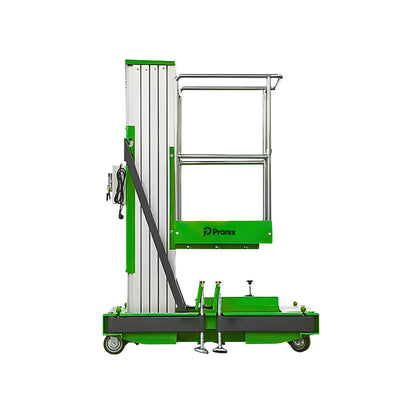 Pronix Aluminium Alloy Vertical Single Mast Lift 150Kg Capacity 6m Lifting Height PNXAALSM-0615